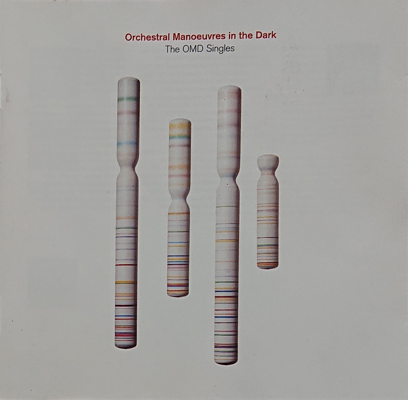 Picture of CDV 2859 The OMD singles by artist Orchestral Manoeuvres in the Dark